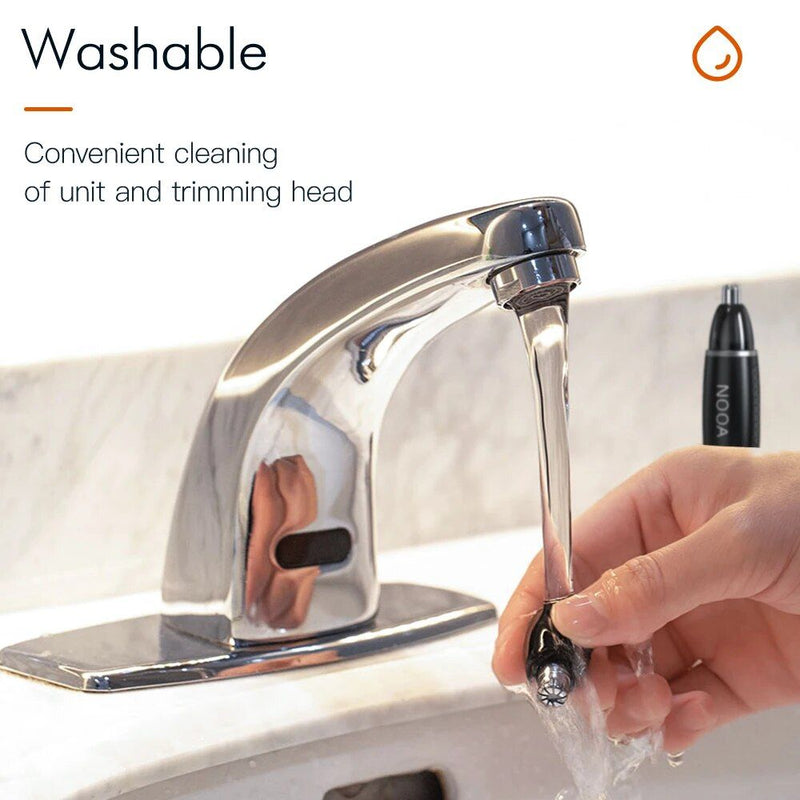 electric nose and ear hair trimmer, view 8 - MRSLM
