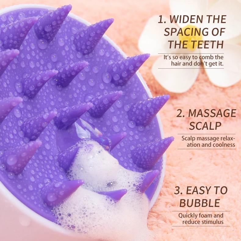 Soft Silicone Bath and Pet Grooming Brush