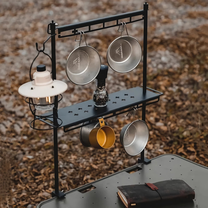 portable camping table storage rack, view 7 - MRSLM