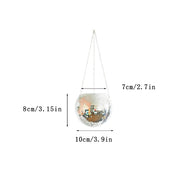 Disco ball hanging planter, view 4 - MRSLM