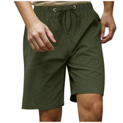 men's cotton and linen beach shorts, view 7 - MRSLM