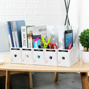 minimalist white desktop organizer - MRSLM