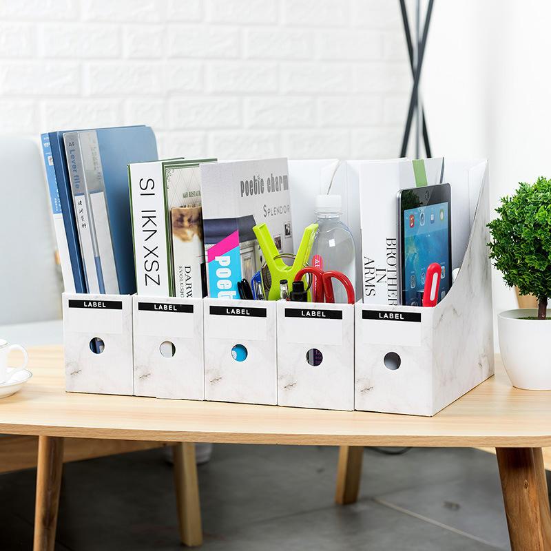 minimalist white desktop organizer - MRSLM