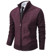 men's slim-fit chenille coat, view 3 - MRSLM