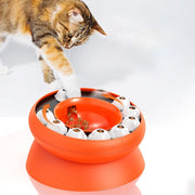 slanted cat puzzle bowl - MRSLM