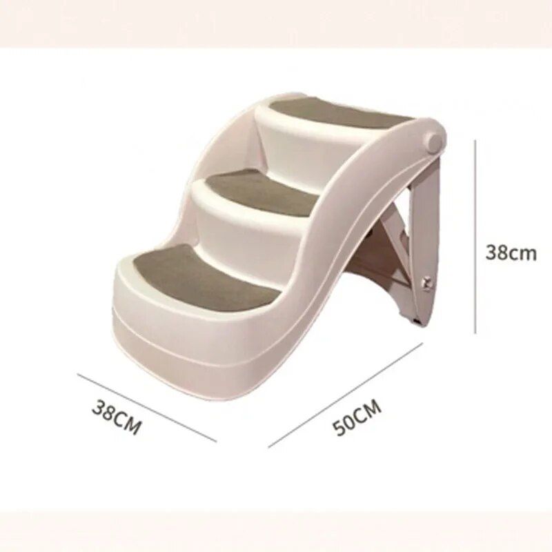 foldable 3-step pet stairs, view 7 - MRSLM