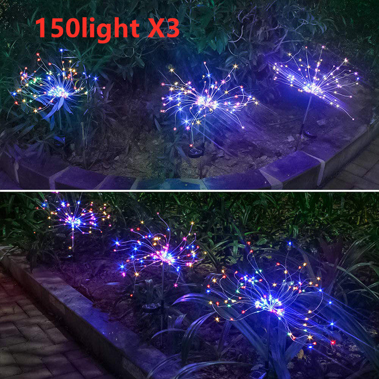 Solar firework garden lights, view 10 - MRSLM
