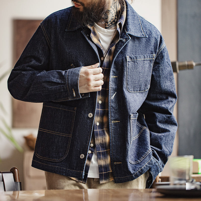 denim jacket, view 3 - MRSLM