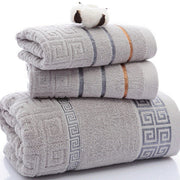 Three-piece cotton towel set - MRSLM