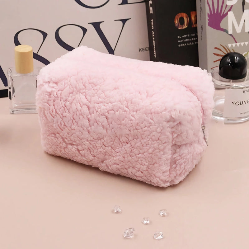 lambswool cosmetic bag, view 6 - MRSLM