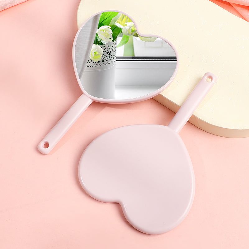 love handheld makeup mirror, view 4 - MRSLM