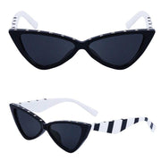rivet cat eye sunglasses, view 11 - MRSLM