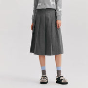 Women's pleated skirt, view 3 - MRSLM