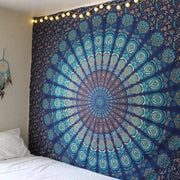 indian mandala tapestry, view 2 - MRSLM