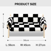 plush wooden pet bed, view 2 - MRSLM