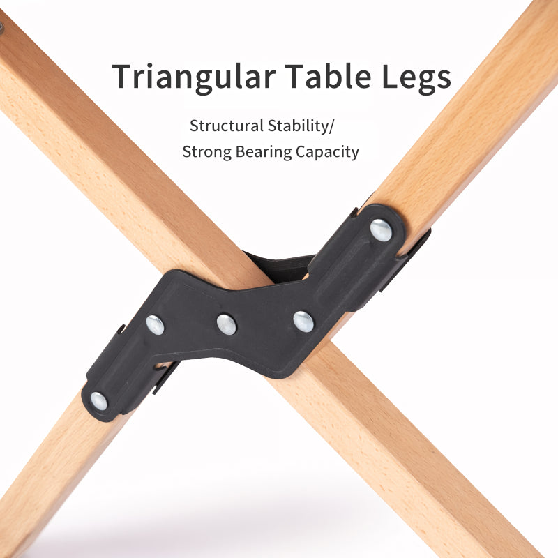 outdoor folding egg roll table, view 7 - MRSLM
