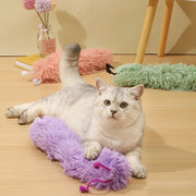 catnip chew toy plush worm, view 7 - MRSLM
