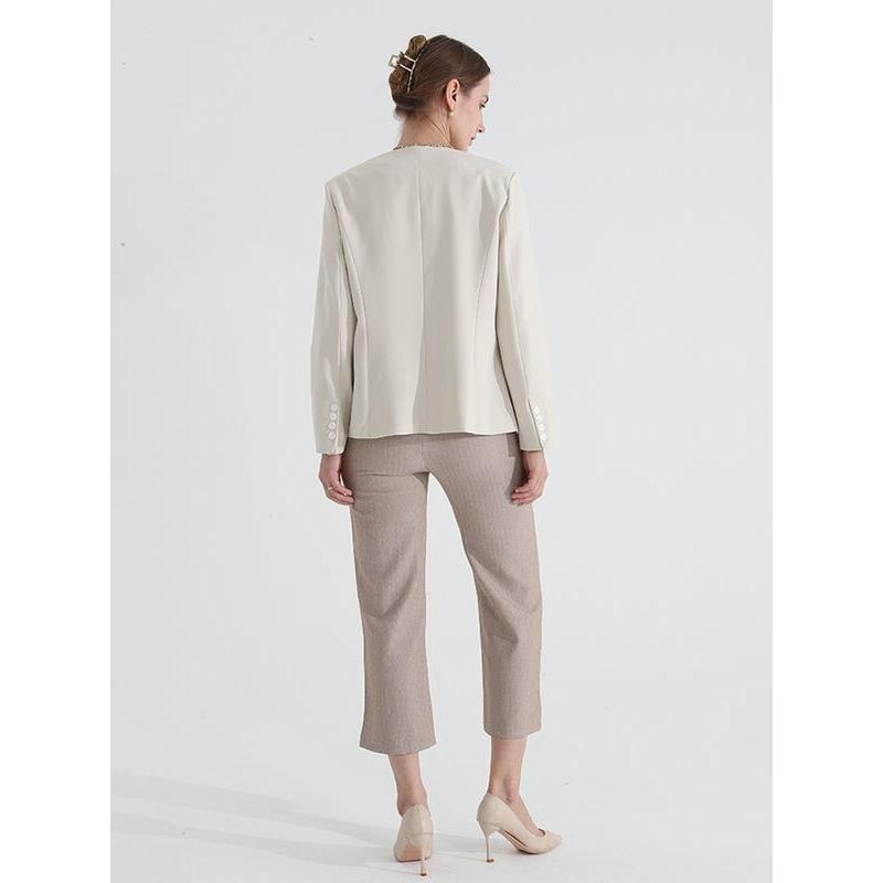 Square collar blazer, view 6 - MRSLM