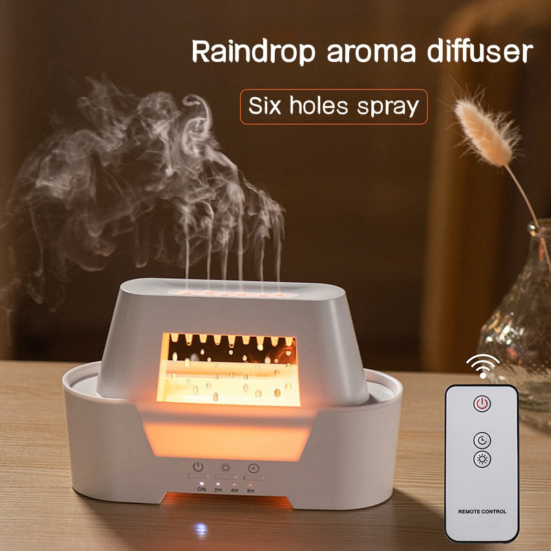 raindrop air humidifier aroma diffuser, view 3 - MRSLM