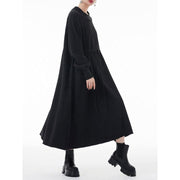 elegant a-line long dress, view 5 - MRSLM