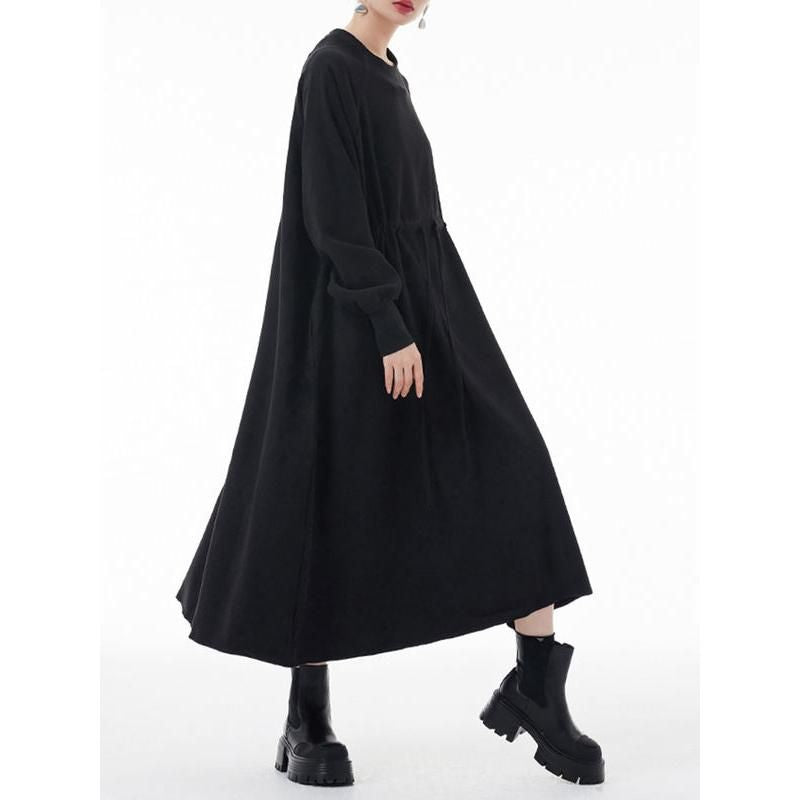 elegant a-line long dress, view 5 - MRSLM