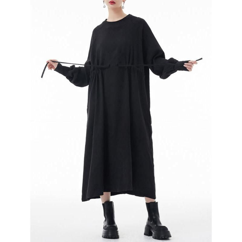 elegant a-line long dress, view 6 - MRSLM