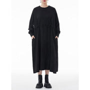 elegant a-line long dress, view 8 - MRSLM