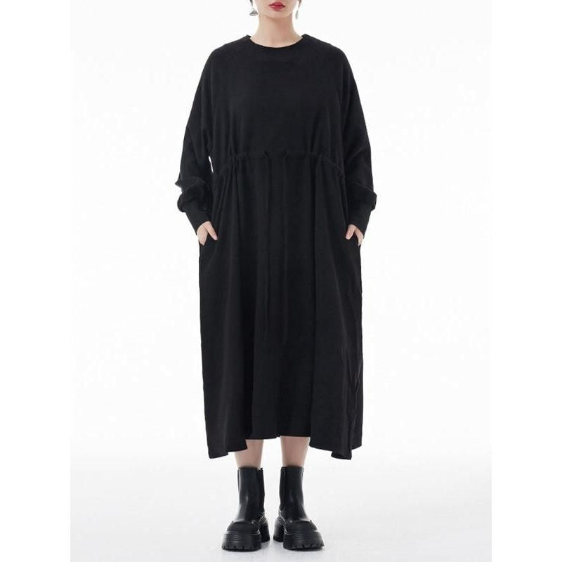 elegant a-line long dress, view 8 - MRSLM