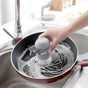 automatic soap dispensing dishwashing brush, view 6 - MRSLM