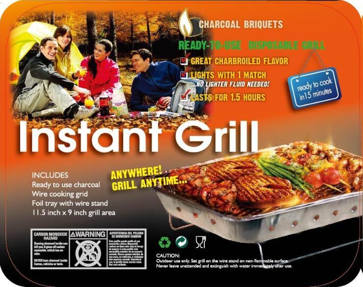 disposable charcoal grill, view 3 - MRSLM