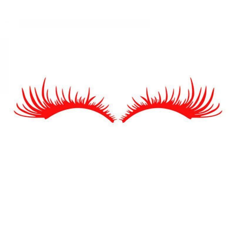 reflective car headlight eyebrow stickers, view 11 - MRSLM