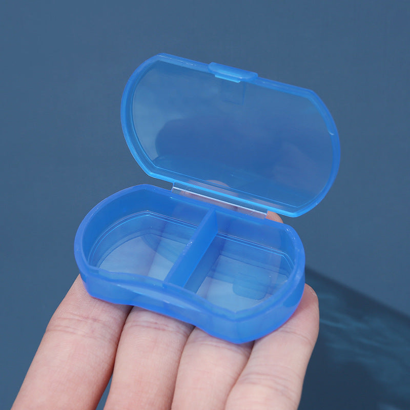 portable 2-grid pill box, view 7 - MRSLM