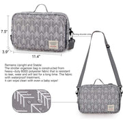 waterproof diaper bag organizer, view 3 - MRSLM