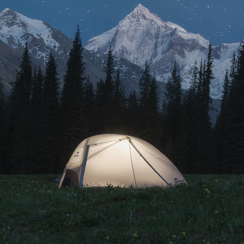 ultralight 2-person silicone camping tent, view 8 - MRSLM