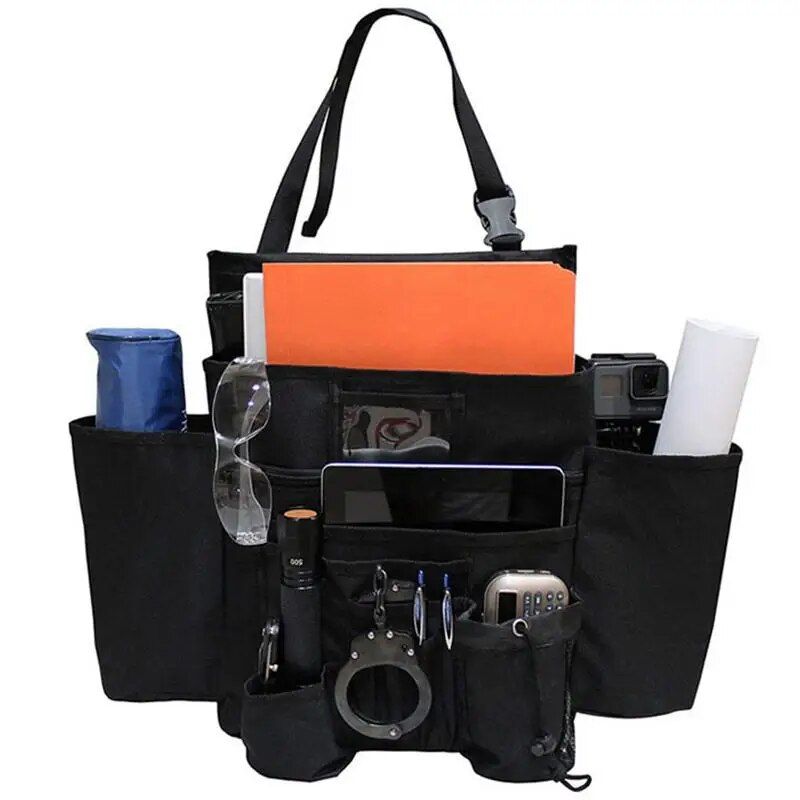 front seat car organizer with multi-pocket storage, view 5 - MRSLM