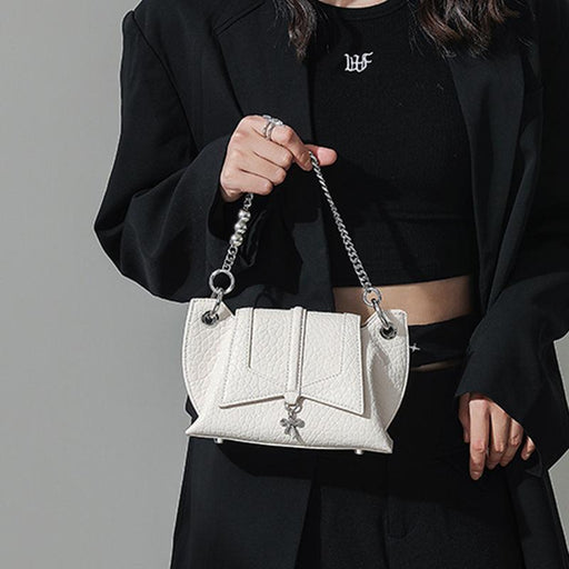 white butterfly wing crossbody bag - MRSLM