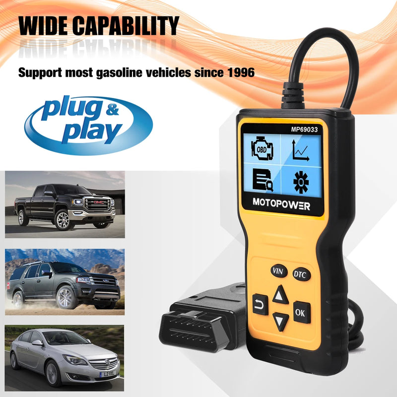 Universal OBD2 scanner, view 3 - MRSLM