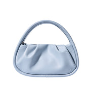 vintage leather cloud handbag, view 3 - MRSLM