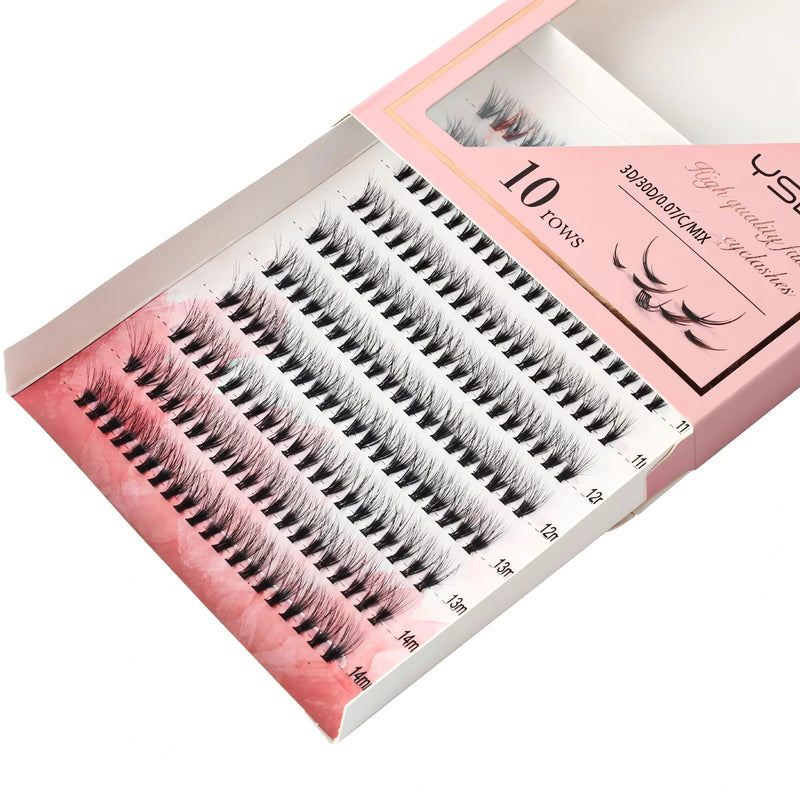 mink eyelash 30D extensions, view 4 - MRSLM