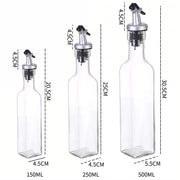 transparent leakproof olive oil bottle, view 13 - MRSLM