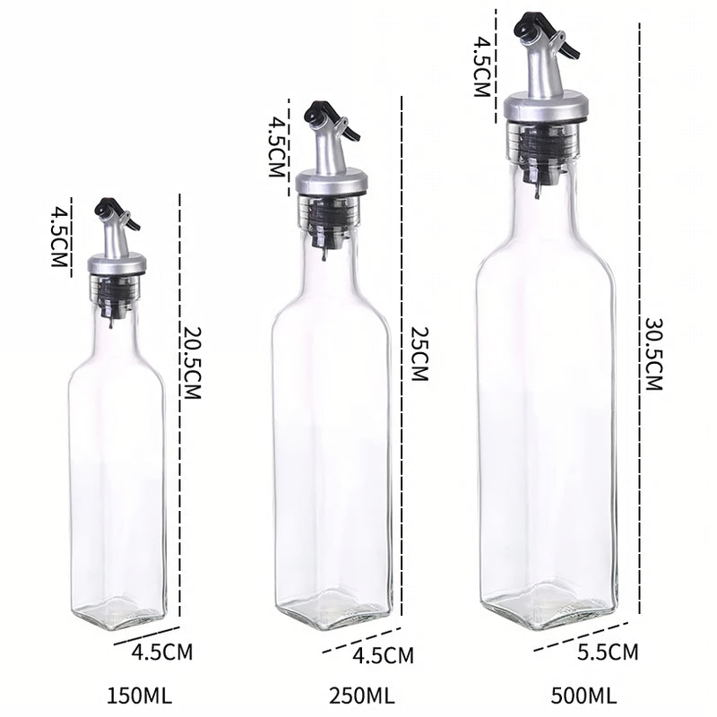 transparent leakproof olive oil bottle, view 13 - MRSLM