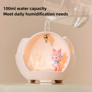 cartoon aromatherapy lamp and USB mini humidifier, view 8 - MRSLM