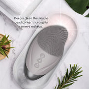 rechargeable facial cleansing brush, view 8 - MRSLM