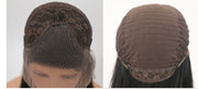 13x4 front lace long straight wig side bangs, view 6 - MRSLM