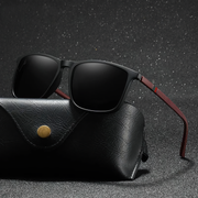 square vintage polarized sunglasses - MRSLM