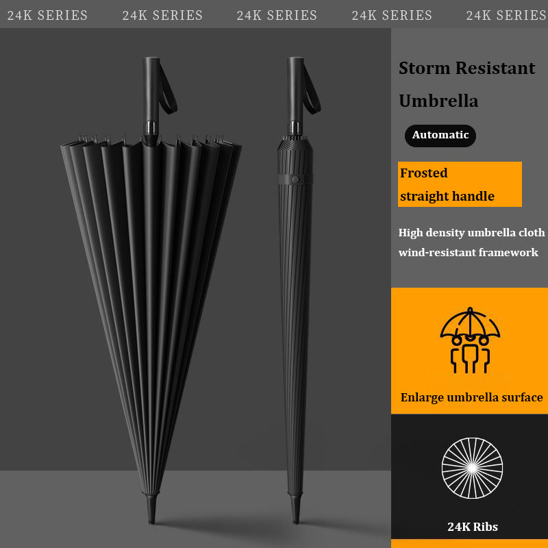 auto open windproof golf umbrella, view 8 - MRSLM