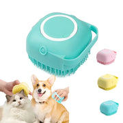 silicone dog bath brush, view 8 - MRSLM