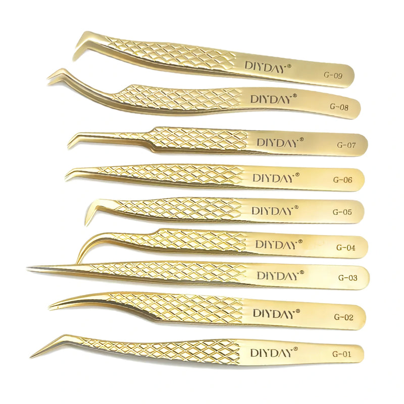 eyelash extension tweezers, view 11 - MRSLM
