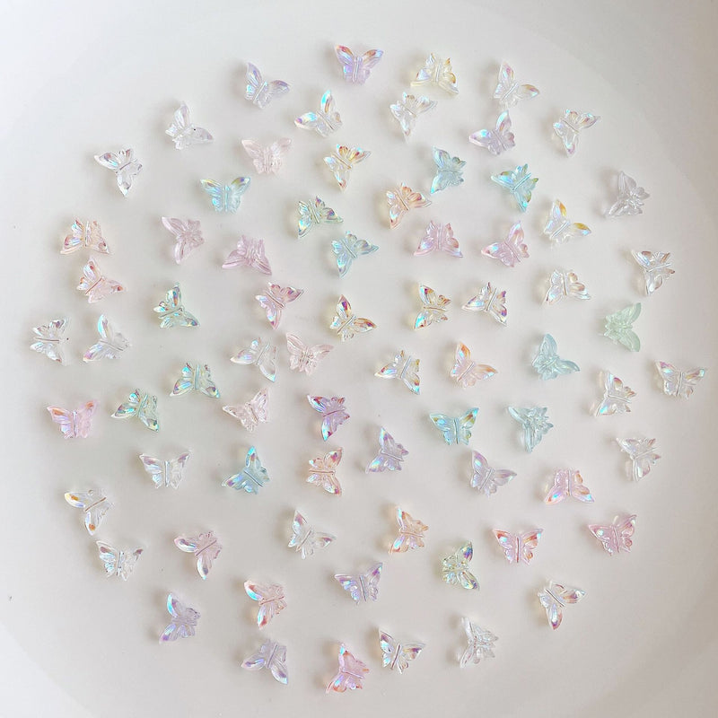 butterfly nail charms, view 6 - MRSLM