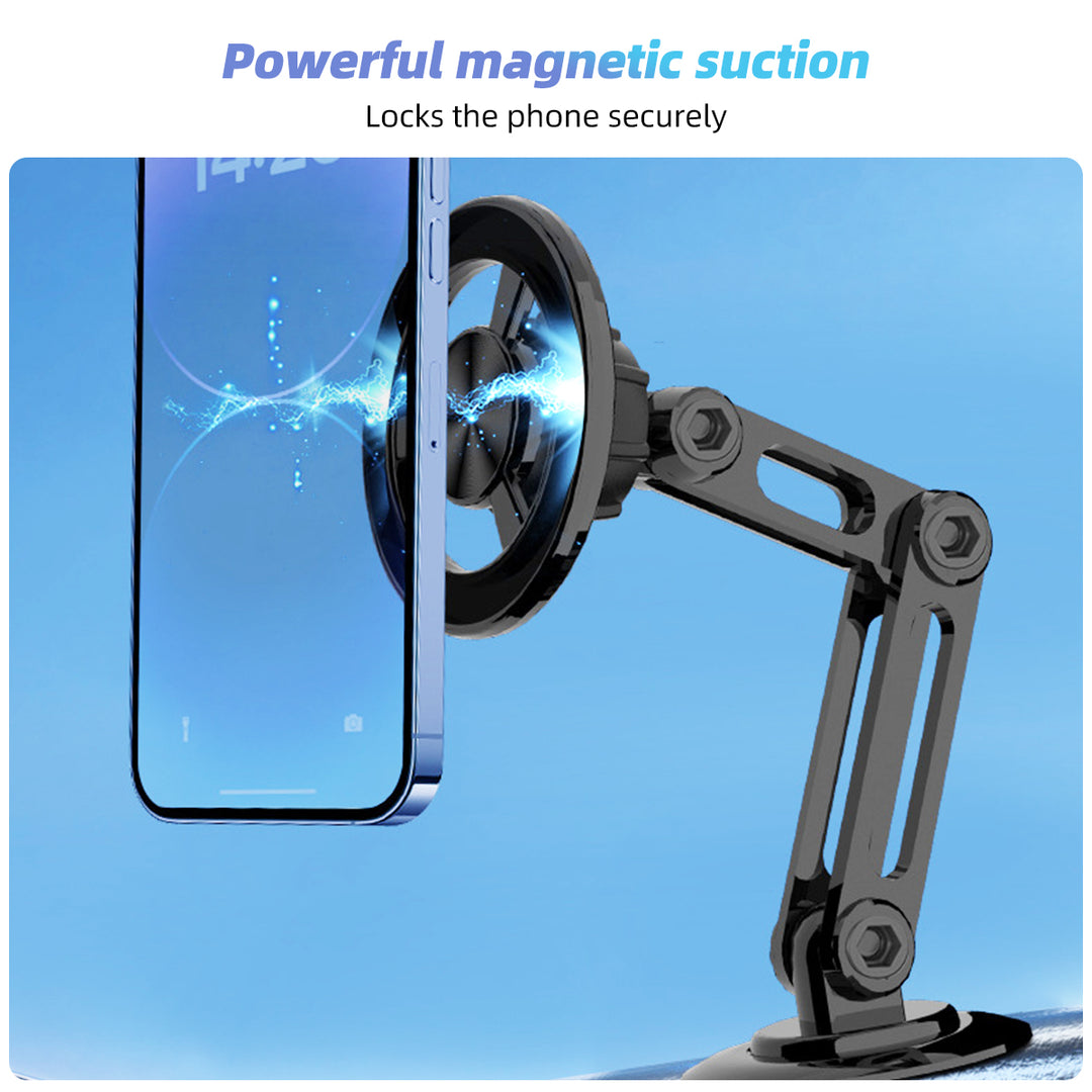Magnetic 360° Rotating Metal Car Phone Holder